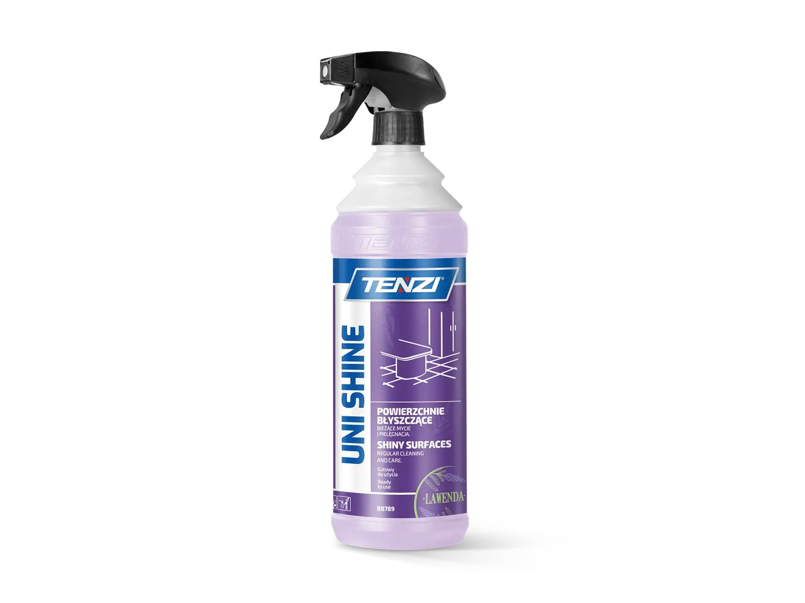 Uni Shine Lawenda 1L – do bieżącego mycia i pielęgnacji